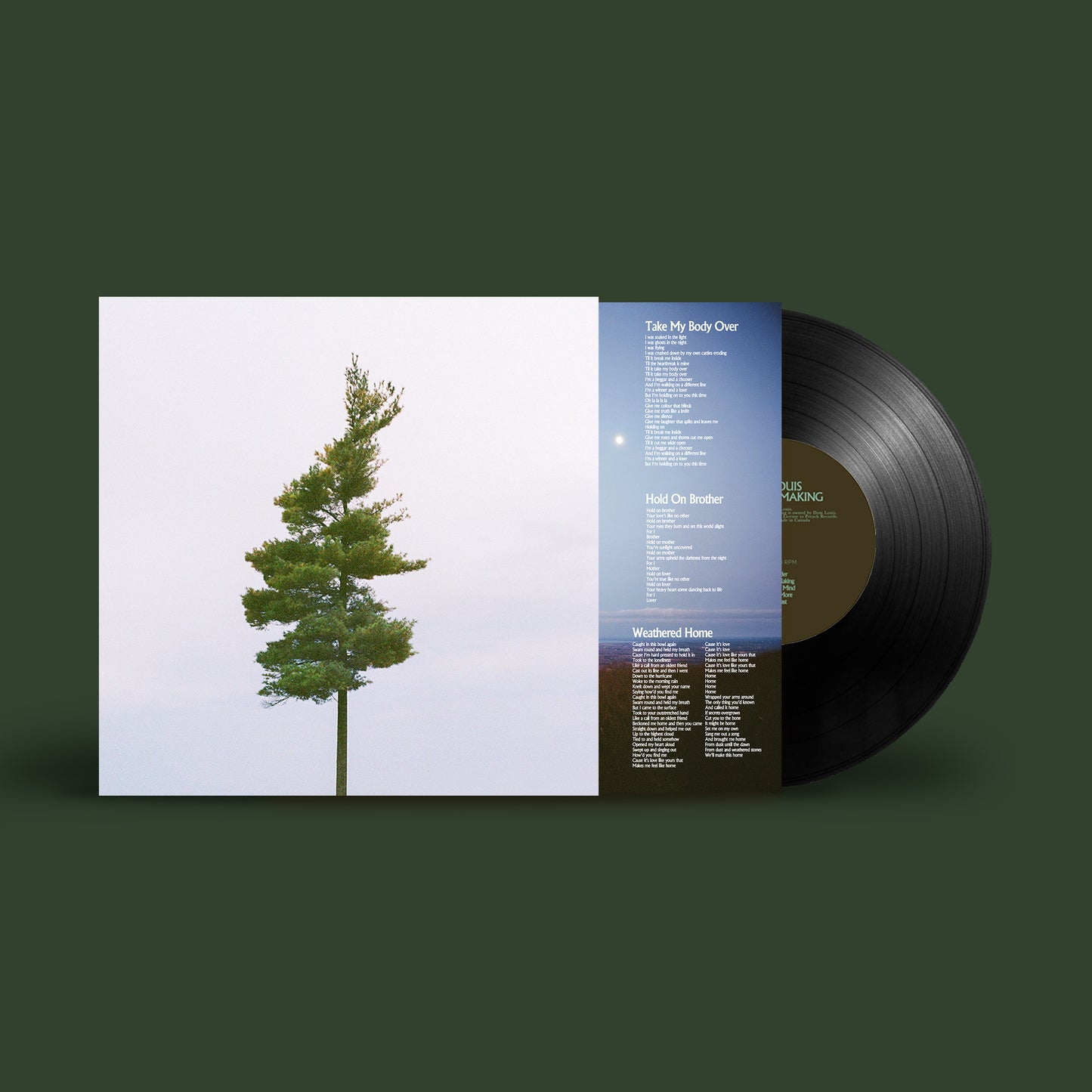 LIFE IN THE MAKING - LP (VINYL - SIGNED)